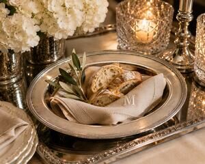Vintage Madison WM Rogers 5812 Silver Plated Oval Serving Tray